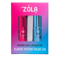 Набор для ламинирования бровей и ресниц ZOLA Color Lab brow