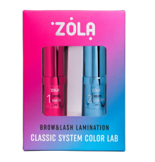 Набір для ламінування брів та вій ZOLA Color Lab brow&lash lamination Classic system