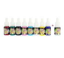 Set of paints for airbrushing JVR Colors 8 pcs