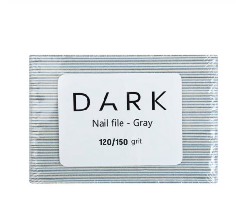 Набір одноразових пилок DARK 120/150 грит 50 шт
