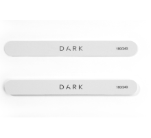 Набір пилочок DARK овал 180/240, 10 шт