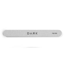 Набір пилочок DARK овал на піні сірий 150/180, 25 шт