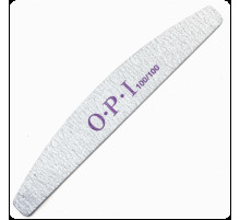 Set of nail files OPI 100/100 half moon 25 pcs