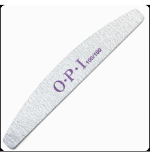 Набор пилочек для ногтей OPI 100/100 полумесяц 25 шт.