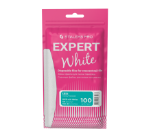 A set of Staleks replacement files for a half-moon saw EXPERT 42 100 white grit 50 pcs