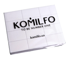 Komilfo nail polisher set 50/30/12 mm white 120/120 24 pcs