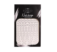 Наклейка Komilfo Nail Design Sticker №S001