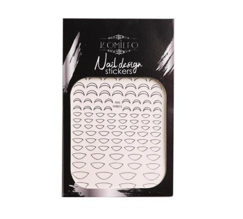 Наклейка Komilfo Nail Design Sticker №S001