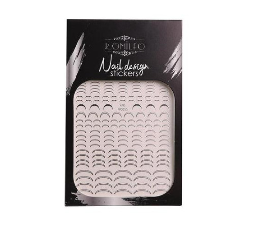 Наклейка Komilfo Nail Design Sticker №S005