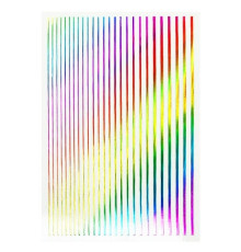Sticker flexible Rainbow tape