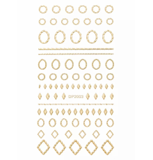 Design stickers DP 2003 gold