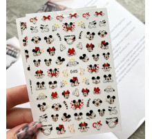 Наклейки для дизайну 045 Mickey Mouse