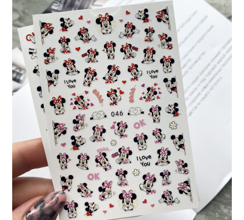 Наклейки для дизайну 046 Mickey Mouse