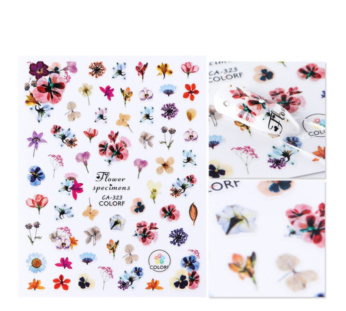 Design stickers CA 323 flowers