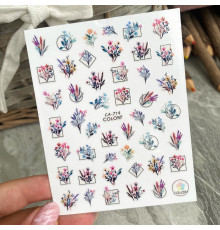 Design stickers CA 714, flowers
