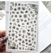Design stickers F 440 flowers