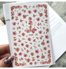 Design stickers F 444 flowers