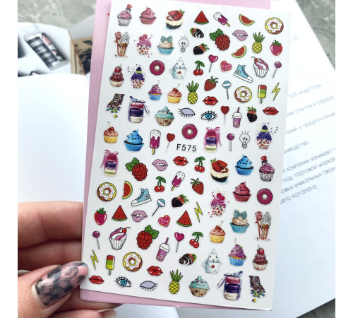 Design stickers F 575 sweets