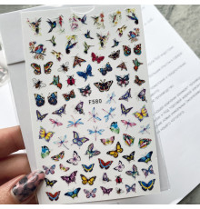 Design stickers F 580 butterflies