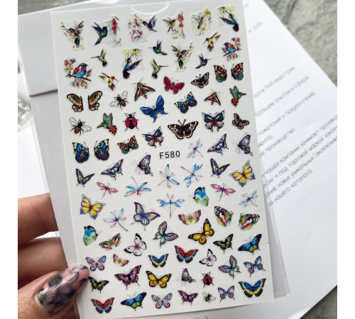 Design stickers F 580 butterflies