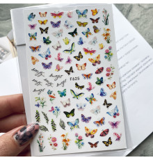 Design stickers F 625 butterflies