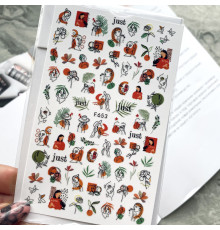 Design stickers F 653 face