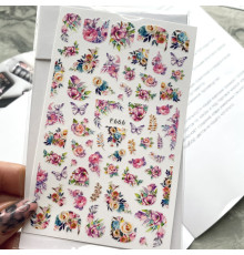 Design stickers F 666 flowers