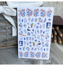 Design stickers F 690 mountain ash, twigs