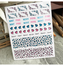 Design Stickers WG 185 Mint Pink