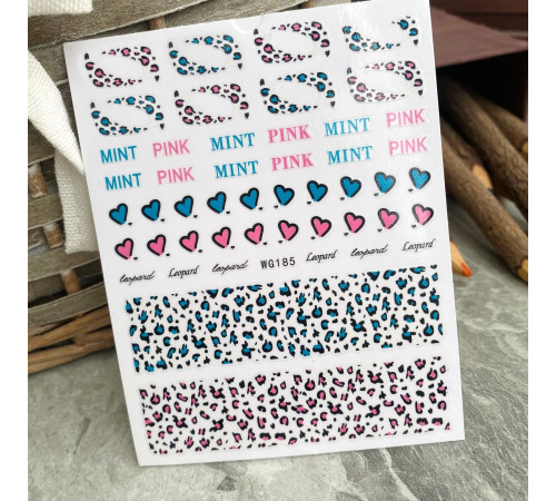 Design Stickers WG 185 Mint Pink