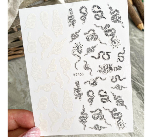 Design stickers WG 465, snakes
