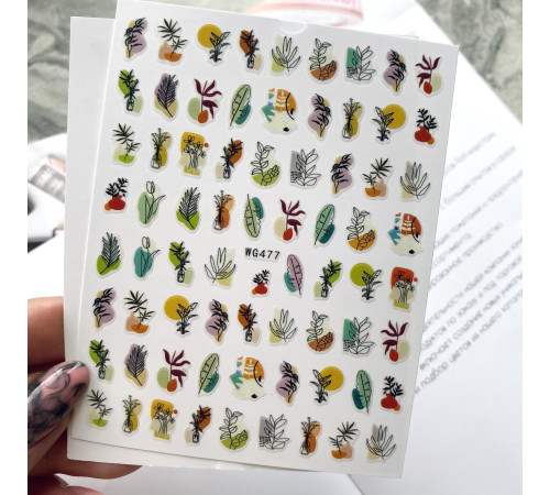 Design stickers WG 477 twigs