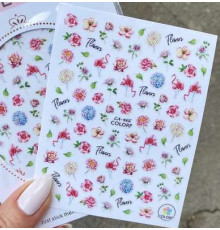Design stickers SA 466 flowers