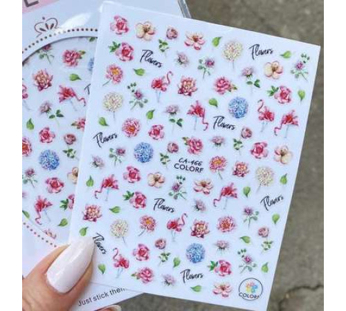 Design stickers SA 466 flowers