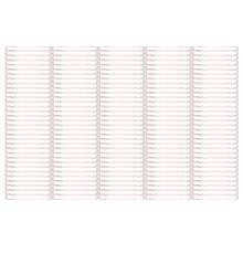 Stickers on tips 1 sheet 165 pcs