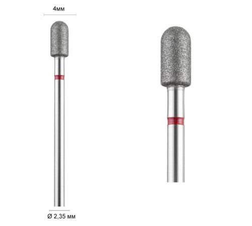 Diamond cutter nozzle DLX 40 R cylinder rounded