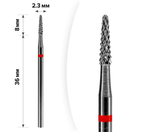 Carbide cutter attachment D 20 R cone small 108