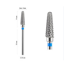 Carbide cutter nozzle DLX 40 B cone 31240