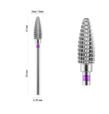 DLX 50 V carbide milling cutter attachment corn 23503