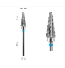 DLX 60 B carbide tipped cone rounded 02160