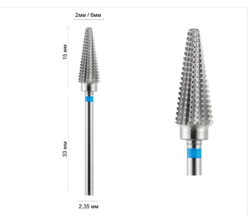 DLX 60 B carbide tipped cone rounded 02160