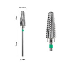 DLX 60 G hard alloy milling cutter tip rounded cone 03360