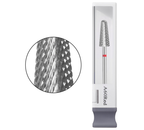 Carbide cutter GAMA Carbide max A60 Red, rounded cone red