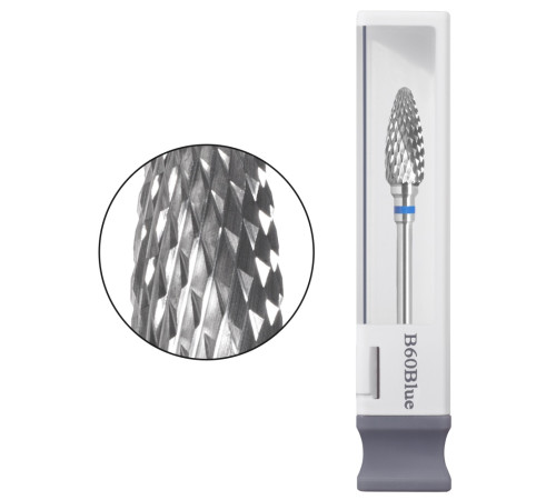 GAMA Carbide max B60 Blue carbide milling cutter, blue convex corn