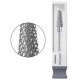 Gemely Carbide max A60 Violet carbide milling cutter, rounded cone, violet