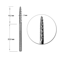 Carbide milling cutter LUNA 2.0 for sawing