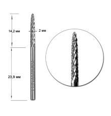Carbide milling cutter LUNA 2.0 for sawing