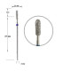 Diamond cutter nozzle 21 B cylinder rounded