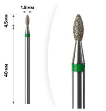 Diamond cutter nozzle D 18 G drop 041