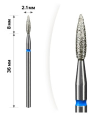 Diamond cutter nozzle D 21 B flame 051